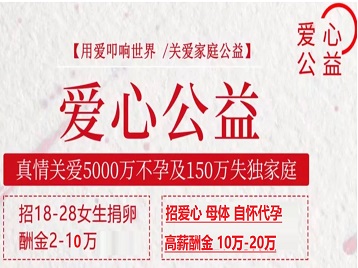 芦淞捐卵助孕生子 爱心志愿者招募